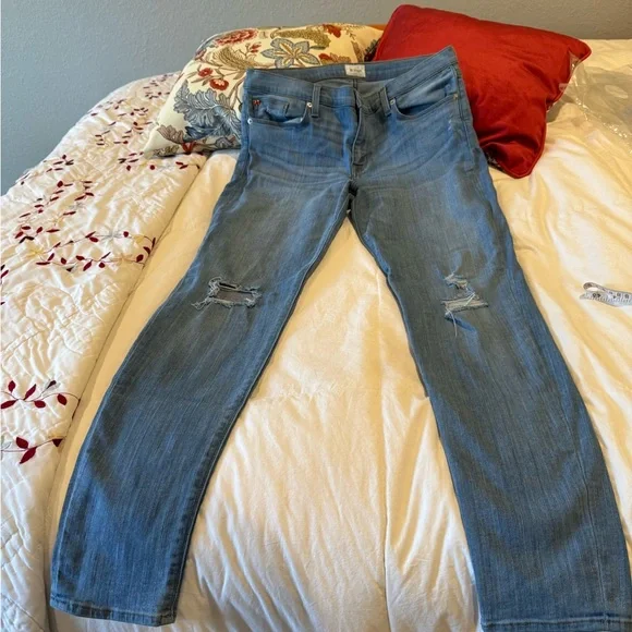 Hudson Jeans Blue High Rise Denim - Picture 2 of 13